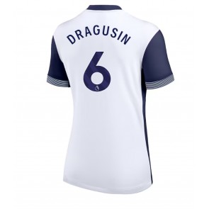 Tottenham Hotspur Radu Dragusin #6 Dámské Domácí Dres 2024-25 Krátký Rukáv